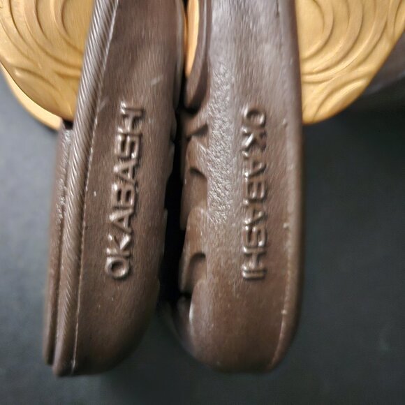 Okabashi Women's Flip Flops Made in USA Size L (9.5-10.5) - Picture 8 of 11